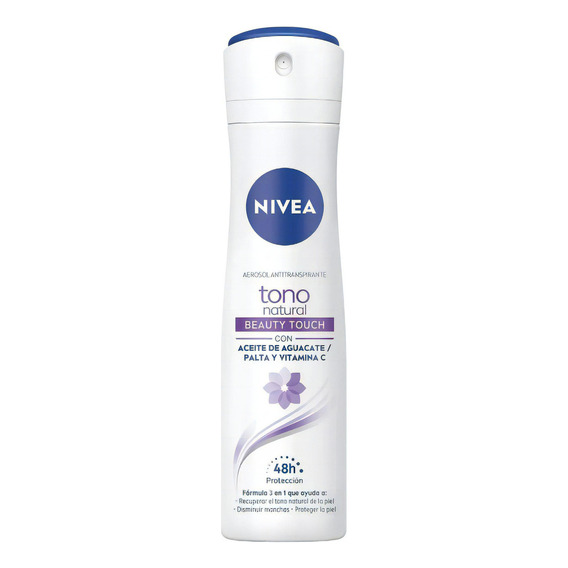 Desodorante antitranspirante Nivea beauty touch aclarante 150ml