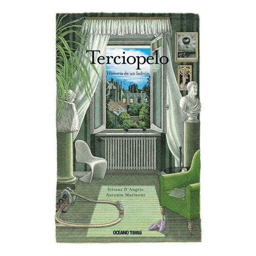 TERCIOPELO. HISTORIA DE UN LADRÓN, de D'Angelo, Silvana/Marinoni, Antonio. Editorial OCÉANO TRAVESÍA, tapa pasta dura, edición 1a en español, 2011