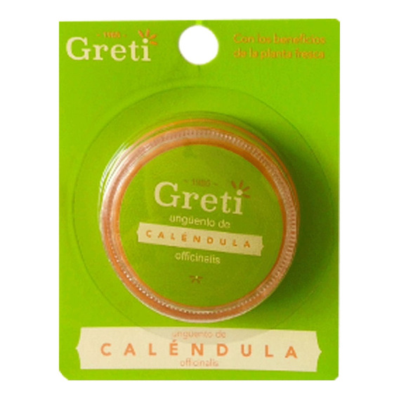 Unguento De Calendula Greti  X 6g