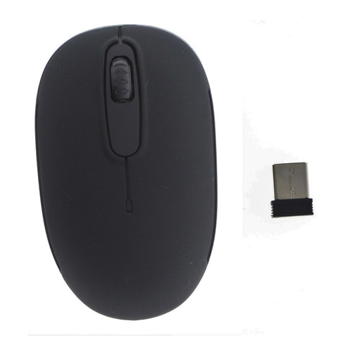 Mouse Optico Inalambrico Usb Tech1 Color Negro
