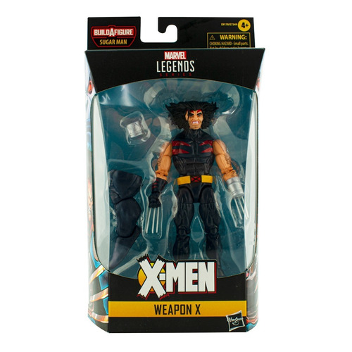 Marvel Legends X Men Build A Sugar Man Weapon X Hasbro