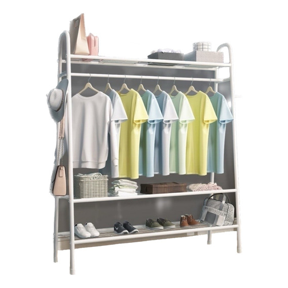 Perchero Metalico Closet Exhibicion Grande