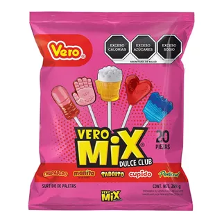 Mix Paletas Dulce Club 288g