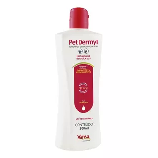 Shampoo Pet Dermyl 300ml Dermatológico Caes E Gatos - Vansil