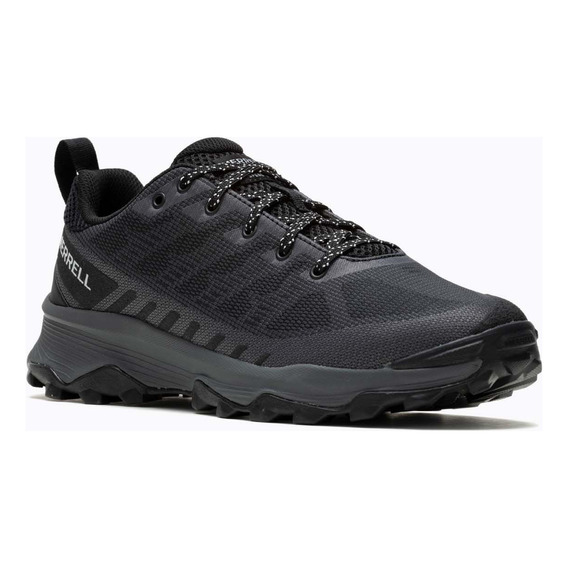 Sneaker Merrell Speed Eco Black/asphalt Para Hombre