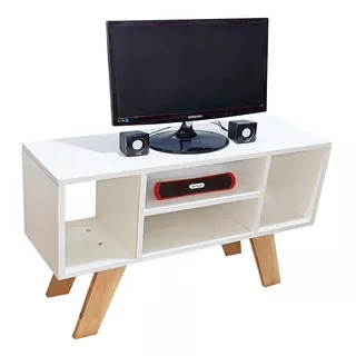 Mesa Tv Rack Nórdico Escandinava Melamina - 100% Únicas!