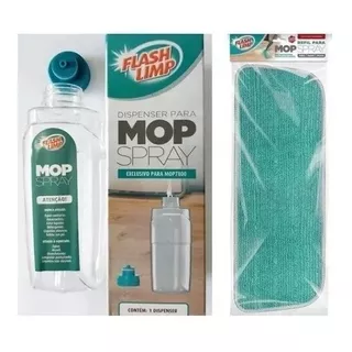 Refil Mop Spray Flash Limp Pano + Reservatório Mop 7800