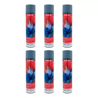Tinta Spray Cinza Primer Extrema Fixação Kit 6 Un - 400ml
