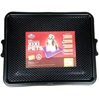 Inodoro Higiénico Xixi Pets Premium Pet Injet Para Perros, Color Negro