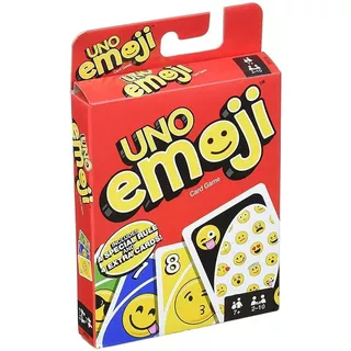 Uno Edição Emoji 112 Cartas  Mattel Original B03e
