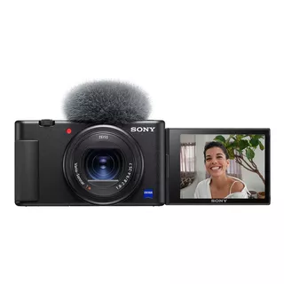  Sony Zv-1 Compacta Cor  Preto