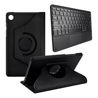 Forro Funda 360 + Teclado Trackpad Para Samsung Tab A9 Plus