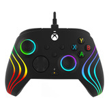 Control Xbox Pc Con Luz Rgb Pdp Afterglow Wave Xbox One Xbox Series X Xbox Series S Computador