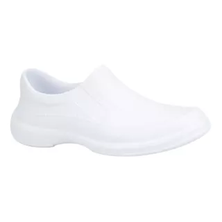 Zapato Confort Blanco Ideal Para Chef Enfermera Antiderrape