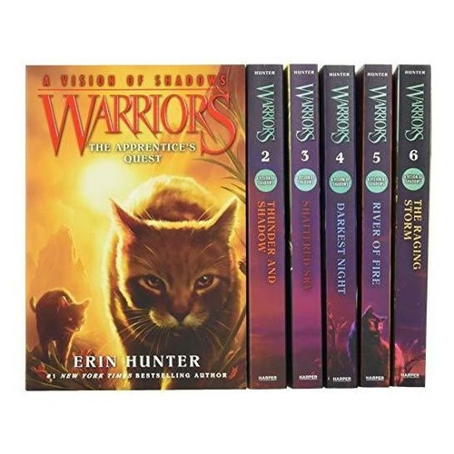Book : Warriors A Vision Of Shadows Box Set Volumes 1 To 6 