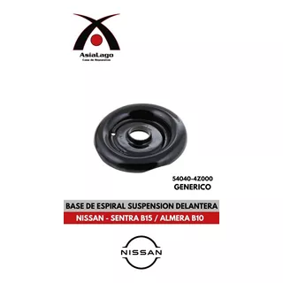 Base De Espiral Suspension Del Nissan Sentra B15 Almera B10