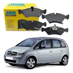  Pastilha Freio Dianteira Jurid Meriva 1.8 Aro 14 2003 A 2008