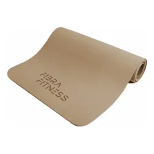 Colchoneta Yoga Mat 6 Mm Yoga Pilates Gimnasia Alta Densidad Color Marrón