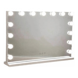 Espejo Maquillaje Luces Led 64,5cm X 52,3cm X 13,5cm