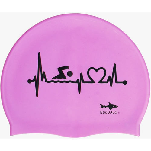 Gorras Natación Adulto Modelo Electro Love - Escualo Color Rosa Diseño de la tela Estampada Talla unitalla