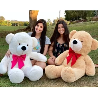 Urso Gigante Grande Otima Pelúcia Macio Teddy Bear 110cm