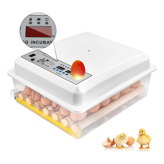 Incubadora para huevos YUNJAS 36DP 16m x 38m 110V 80W color blanco
