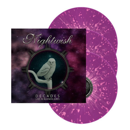 Nightwish Decades Live In Buenos Aires 3 Lps Purple Vinyl