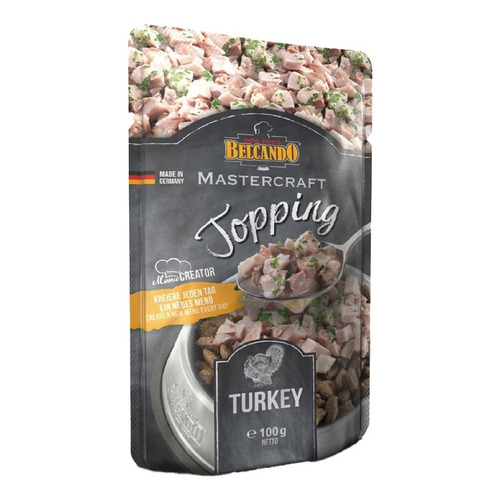 Alimento Perro Belcando Mastercraft Topping Pavo 100gr 