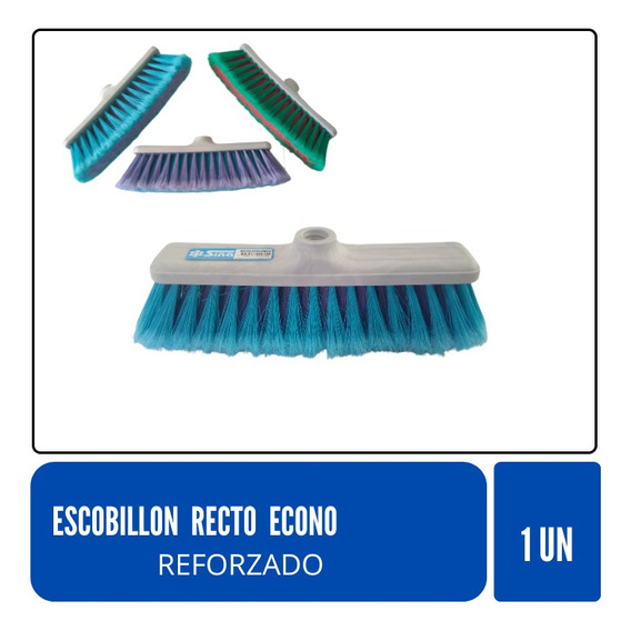 Escobillon Recto Econo Sina 7 Ccm - Base Plastica