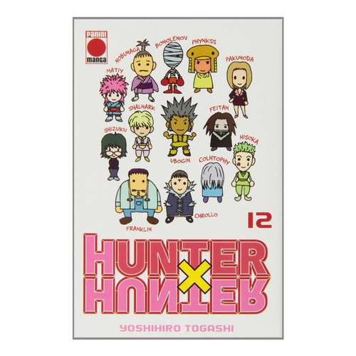Hunter X Hunter 12, De Togashi, Yoshihiro. Editorial Panini Comics, Tapa Blanda En Español