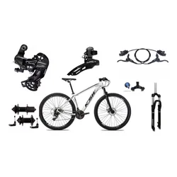 Bicicleta Aro 29 Ksw Shimano 24v Trava Freio Hidráulico K-7 no Mercado Livre com oferta e cupom de desconto