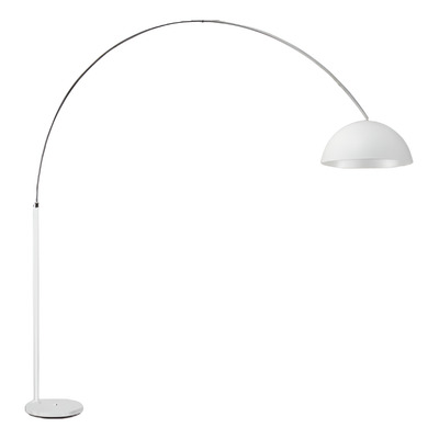 Lampara De Pie Mega Met 1xe27 1.7m Pant Blanco Cromo