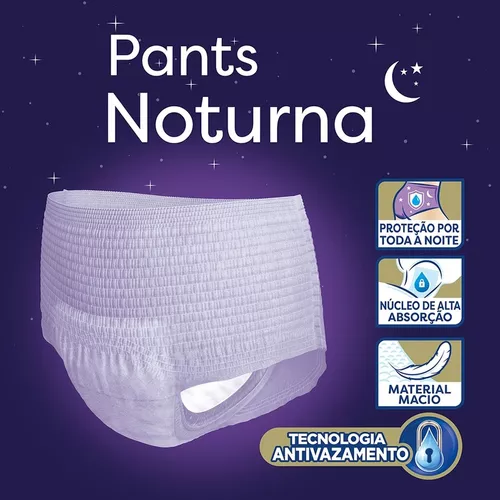 Roupa Íntima Tena Pants Noturna G/EG 16 Unidades