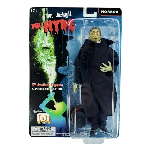 Muñeco Dr Jekyll And Mr Hyde - 20cm - Mego - Dgl Games