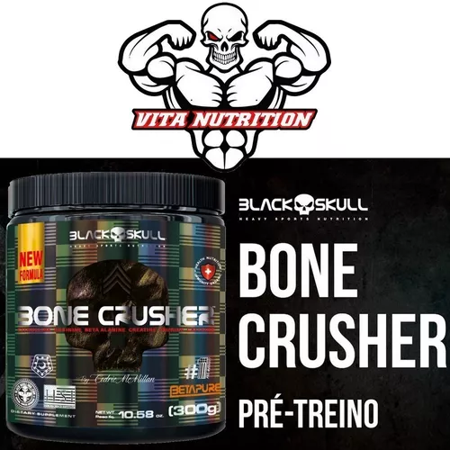 2x Hat Crusher + Shaker - Black Skull Pre-Workout Kit