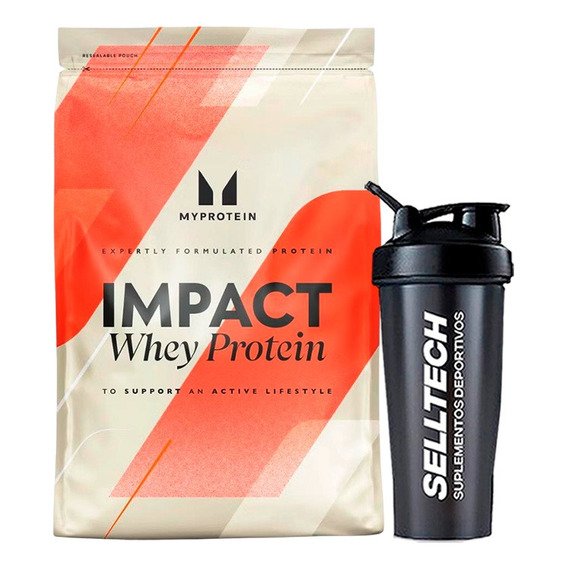 Proteína Myprotein Impact Whey 1kg Chocolate + Shaker