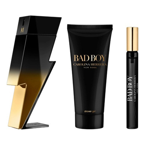 Set Carolina Herrera Bad Boy Extreme 100ml Edp +10ml Hombre