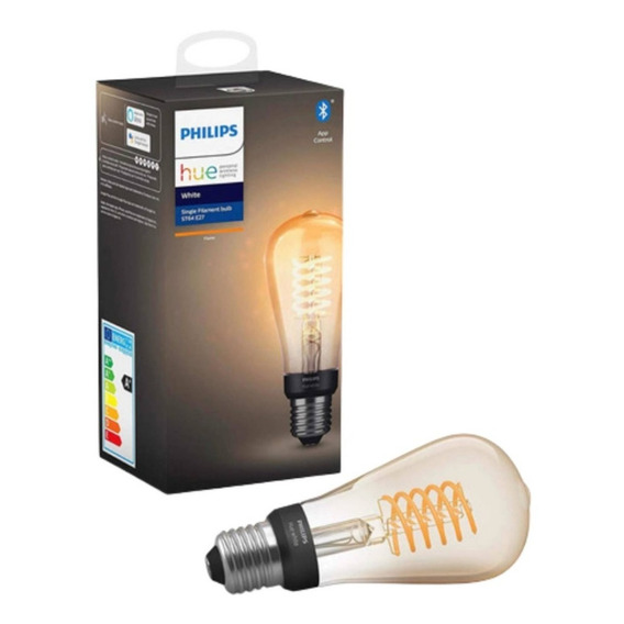 Ampolleta Philips Hue Edison Vintage St64 E27 7w