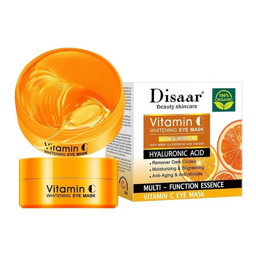 60 Parches Hidrogel Para Ojeras Mascarilla Con Vitamina C