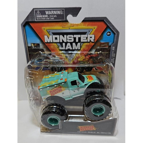 Monster Jam Mini Vehículo 1:64 58701 2023 Srj Color Ranger Rescue