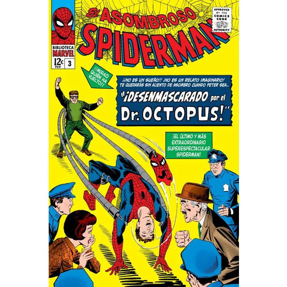Biblioteca Marvel: El Asombroso Spiderman 3, De Steve Ditko, Stan Lee. Serie El Asombroso Spiderman, Vol. 3. Editorial Panini, Tapa Blanda En Español