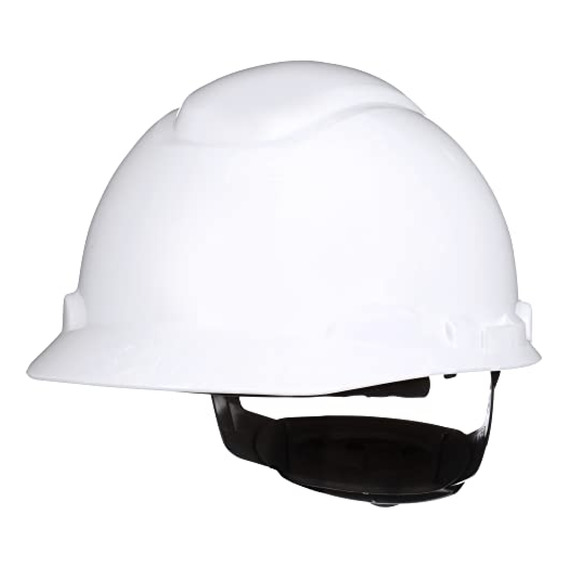 3m Hard Hat Securefit H-701sfr-uv, Blanco, Casco De Segurida