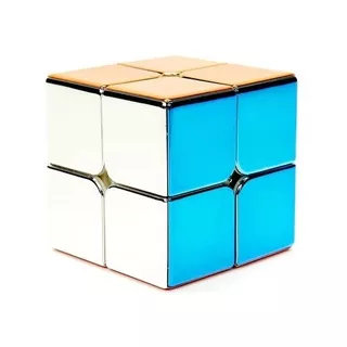 Cubo Rubik Cyclone Boys 2x2 Metallic Magnetico - Original