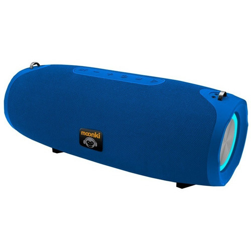 Parlante Portátil Bluetooth Moonki Mo-l2077bt Con Luz Led Color Azul