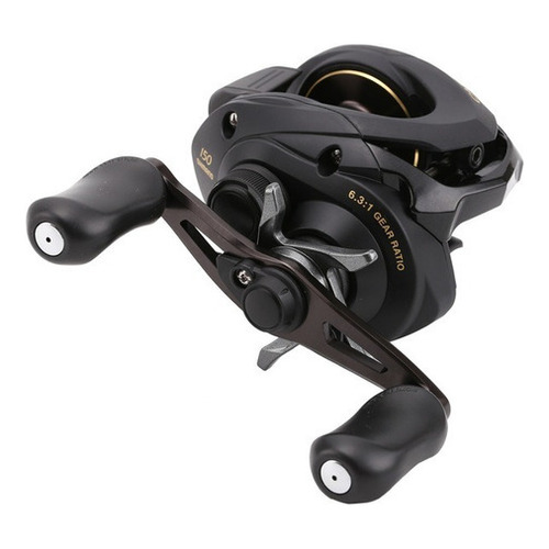 Reel Huevito Shimano Caius 150a 6.3 11lb 205g 3+1r Baitcast Color Negro Lado de la manija Derecho/Izquierdo