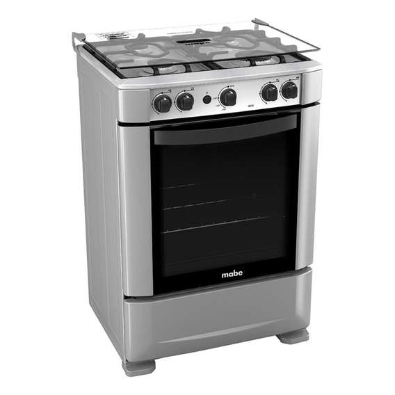 Cocina De Piso A Gas 60 Cm Gris Mabe - Cmp6010fg0