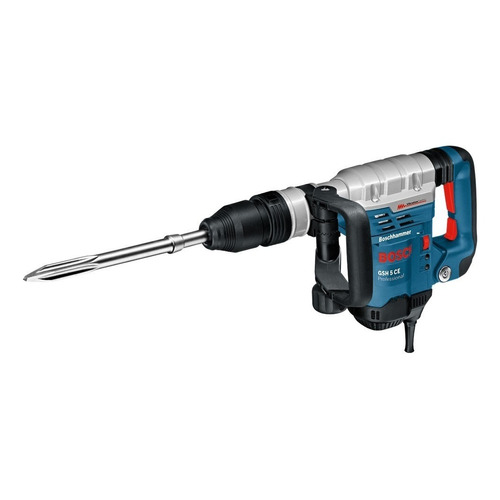 Martillo demoledor eléctrico Bosch Professional GSH 5 CE SDS Max azul 1150W 8.3J - 220V