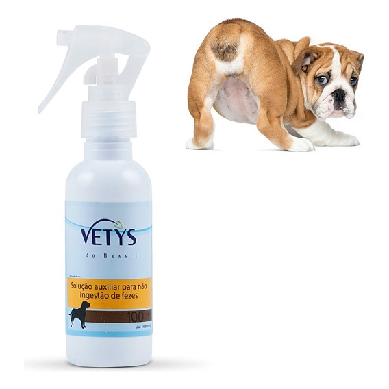 Spray Anti Ingesta Materia Para Mascotas Perro Gato Vetys Ax