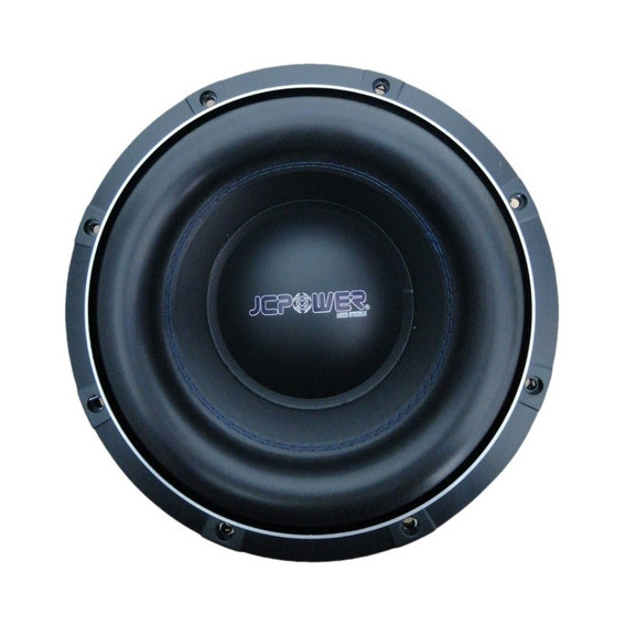 Subwoofer Jc Power Rs-10d4 10 PuLG Doble Bobina 1200w Max Color Negro