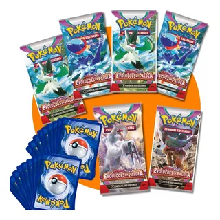 Pokémon Booster 6 Pacotes Sortidos 36 Cartas Copag Original